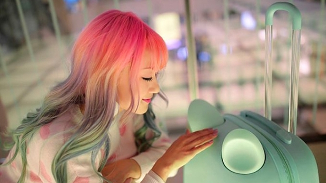 To tu opravdu ještě nebylo. Seznamte se s Fravelem. Kočičím zavazadlem, co se mazlí, ale nemňouká.