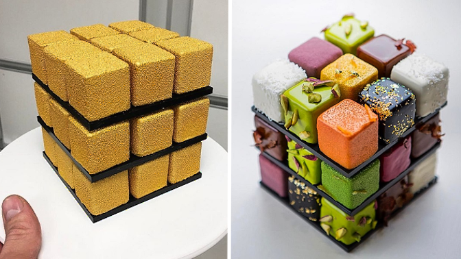 Autorem je Cédric Grolet, který byl vyhlášen nejlepším cukrářem loňského roku.