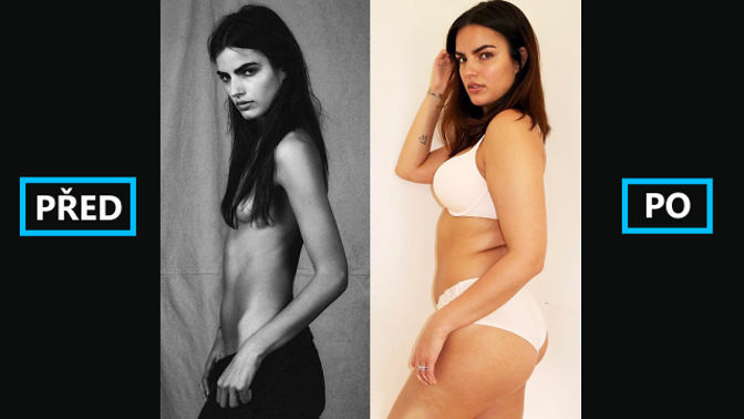 „Přišel Pařížský týden módy a já se přistihla, že neodolám čokoládovým croissantům,“ napsala modelka.