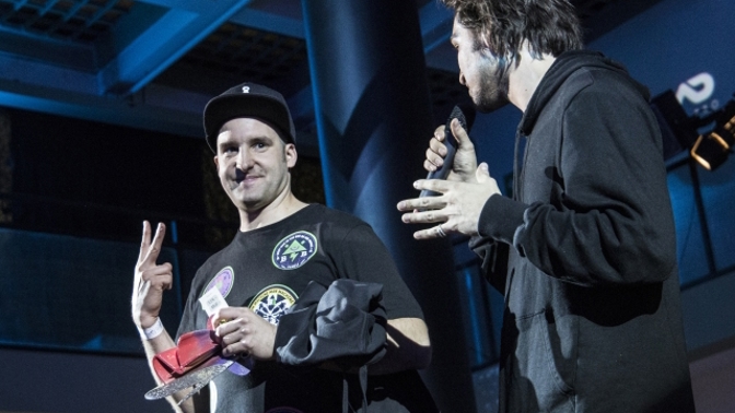 Mistr republiky Michal Škapa.