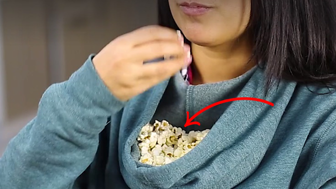 Už žádný popcorn roztroušený na zemi!