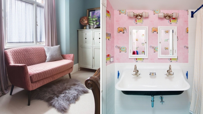 S růžovou barvou lze v interiéru mocně čarovat. Jak? Prolistujte si galerii pod úvodem.