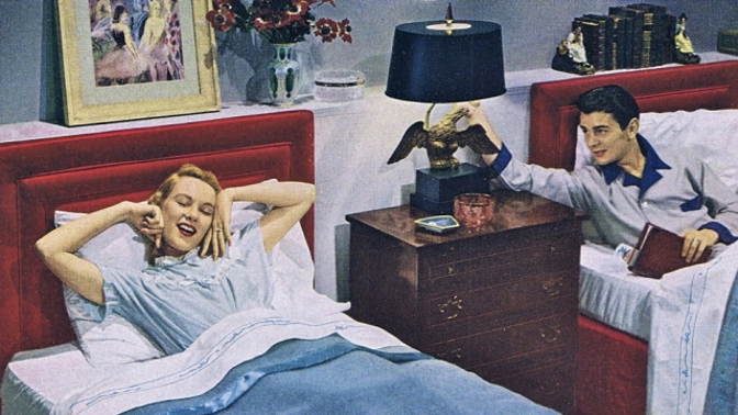 Blížící se konec? Pravý opak! Oddělená lože mohou vztah utužit.