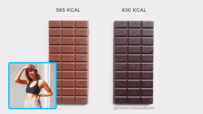 Tabulka čokolády denně? „To nemusí být problém,“ říká Lucy Mountain.