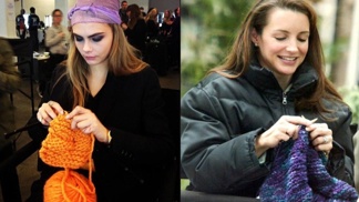 Blahodárným účinkům pletení podlehly i modelka Cara Delevigne a herečka Kristin Davis.