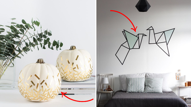 Za pár korun nový vzhled. S washi páskou ozvláštníte svůj domov za pár minut!