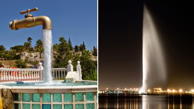 Magický kohoutek i fontána, co posílá vodu ke hvězdám. Kvůli těmto fontánám se vyplatí vážit cestu.