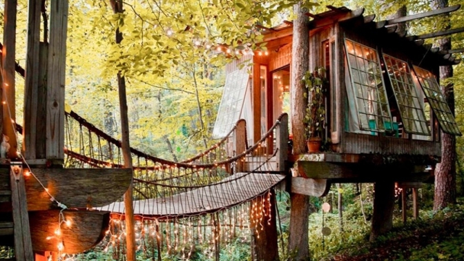 Secluded Intown Treehouse, Atlanta, Georgia.