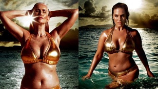 Plnoštíhlost je v plavkách sexy, vzkazuje firma Swimsuits for All, jejíž kampaň se objevila v časopisu Sports Illustrated.