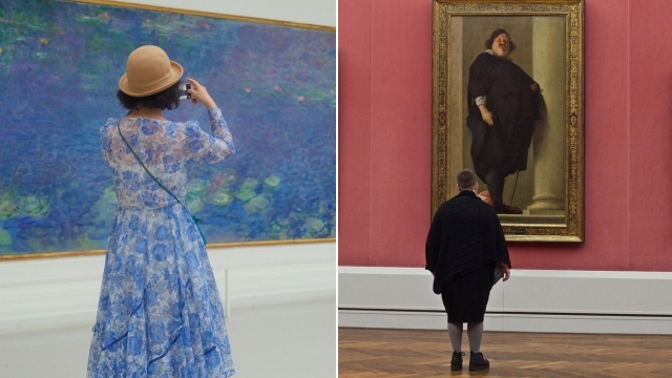 Co bylo dřív: obraz, nebo outfit?