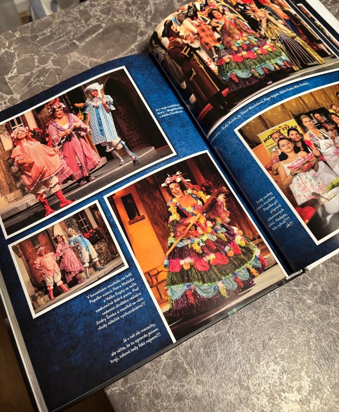 V Hančině kuchařce s fotkami nemůže chybět ani Popelka na ledě.