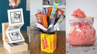 Vzpomínkové leporelo, pugét z cukrovinek i ovocnou dřeň máte hotové hned. A váš protějšek rozněžní.