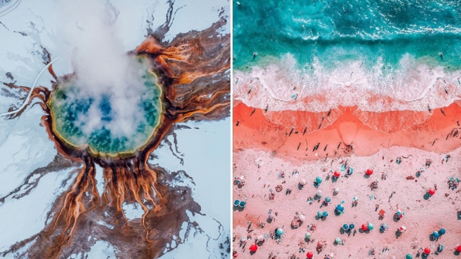 Niaz Uddin nachází v přírodě obrazce, které nám pozemšťanům zůstávají skryté.