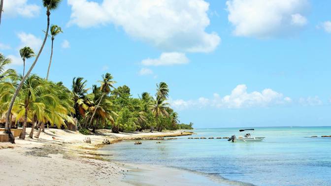 Nádherné karibské pláže najdete na každém kroku.