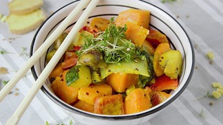 Vegetariánské curry si můžete připravit i doma.