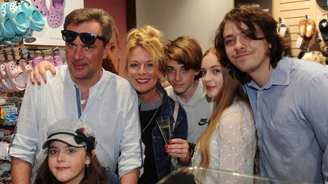 Rodina Tomáše Matonohy se často ve společnosti neukazuje.