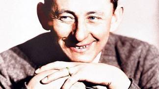 Prvorepublikový idol Vlasta Burian.