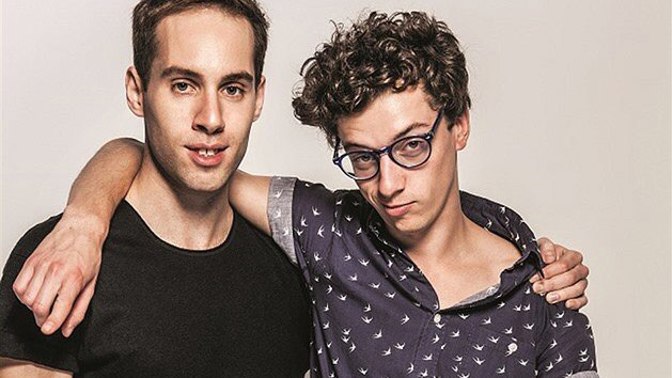 Honza Cina a Petr Vančura provedou celým festivalem.