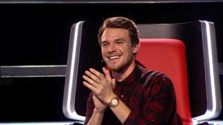 Vojta Dyk jako porotce The Voice.