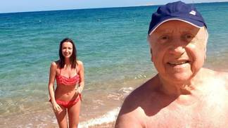 Felix a Lucie na dovolené.