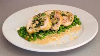 Kuřecí roládka s kopřivami