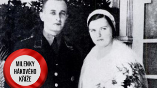 Veronika Lieblová a Adolf Eichmann .
