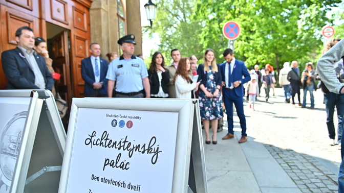 Úřad vlády zpřístupnil 8. května Lichtenštejnský palác!