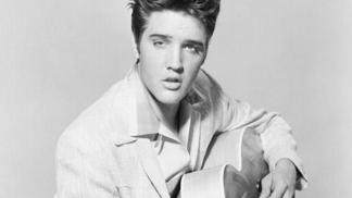 Legendární účes Elvise Presleyho byl přesně tento - vlna, kotlety a kytara.