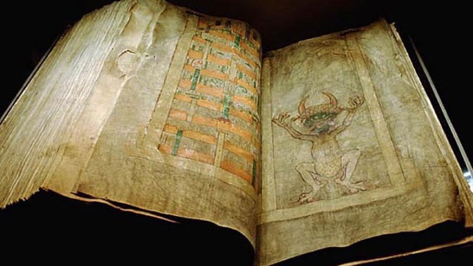 Codex gigas je největší rukopisná kniha (kodex) světa. Byla pravděpodobně napsána počátkem 13. století v podlažickém klášteře v Podlažicích u Chrudimi. Podle legend se na sepsání podílel sám ďábel, proto se jí často říká Ďáblova bible.