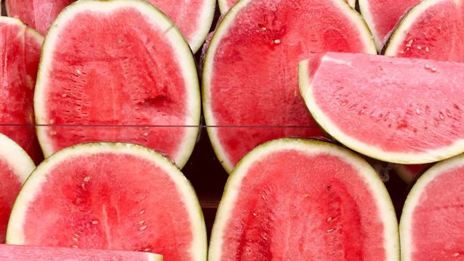 Lahodný meloun - to nejlepší na letní osvěžení!