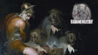 Shakespearova hra Macbeth. Provází ji série záhadných úmrtí a tragédií