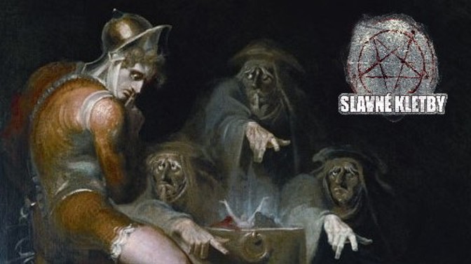 Shakespearova hra Macbeth. Provází ji série záhadných úmrtí a tragédií