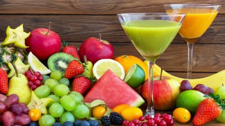 ovocné šťávy, smoothie, ovoce