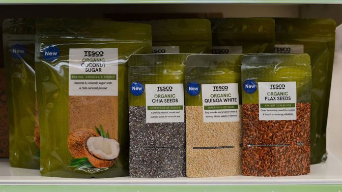 Tesco rozšiřuje sortiment bio produktů vlastní značky