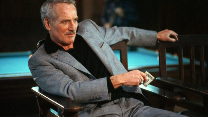 Oscarový Paul Newman v americkém filmu z prostředí kulečníkového hazardu.