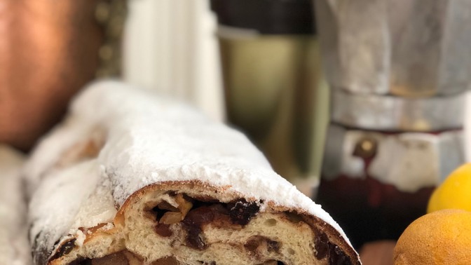 Vánoční štóla s jablky podle Josefa Maršálka