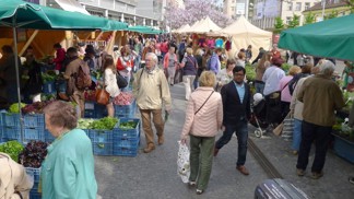 V centru Prahy najdete farmářské trhy například na Andělu u metra.