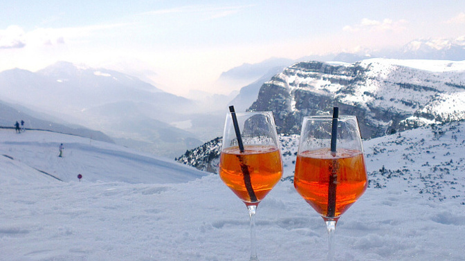 Aperol na sjezdovce je jasnou volbou