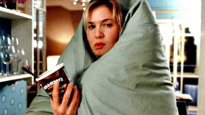 Renée Zellweger jako Bridget Jones.