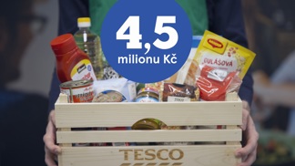 Potravinové banky rozdělí mezi potřebné potraviny za 4 a půl milionu korun