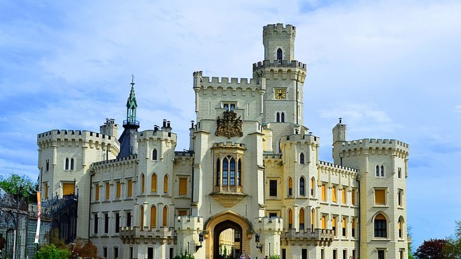 Hluboká nad Vltavou, zámek