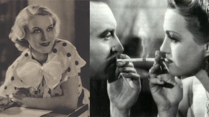 Adina Mandlová, herečka, cigareta