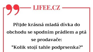 Chlípný prodavač a krásná žena: Ta na něj ale vyzrála!