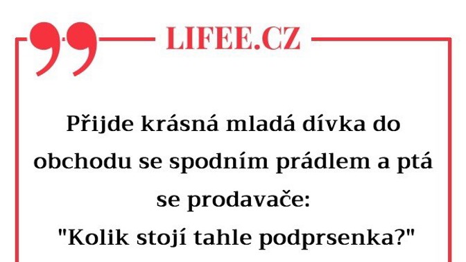 Chlípný prodavač a krásná žena: Ta na něj ale vyzrála!