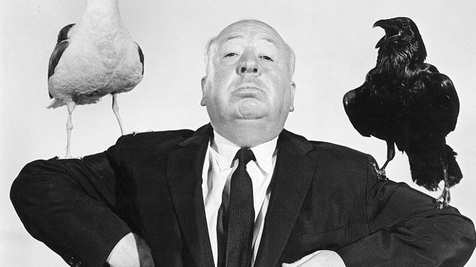 Ptáci, Alfred Hitchcock