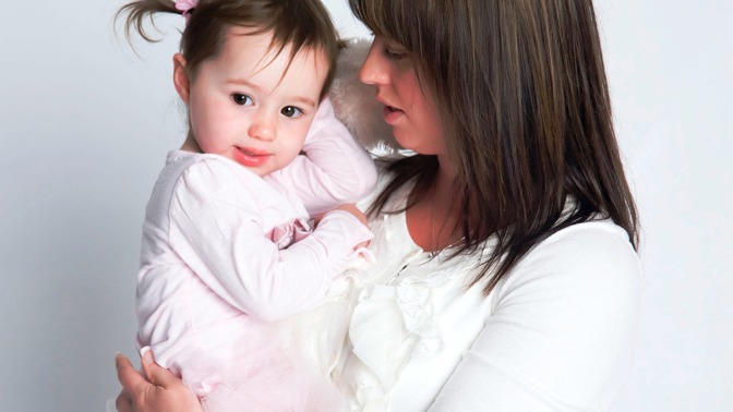 matka, dítě, žena