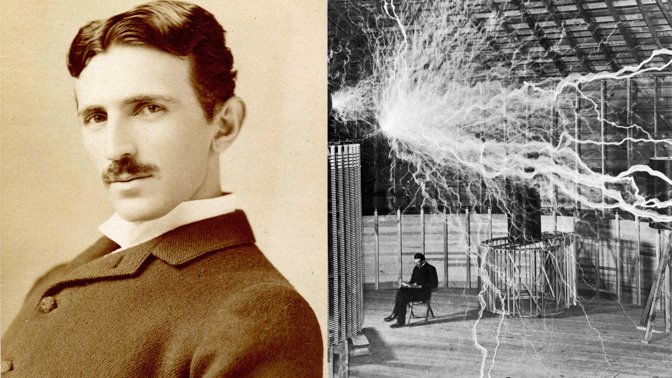 Nikola Tesla byl geniální vynálezce. 