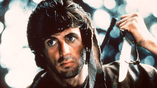 Stallone ve filmu Rambo: Šlo mu o život, už se chystal potřást si rukou s anděly
