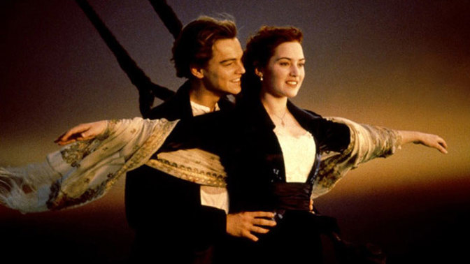 Titanic, DiCaprio, Winslet