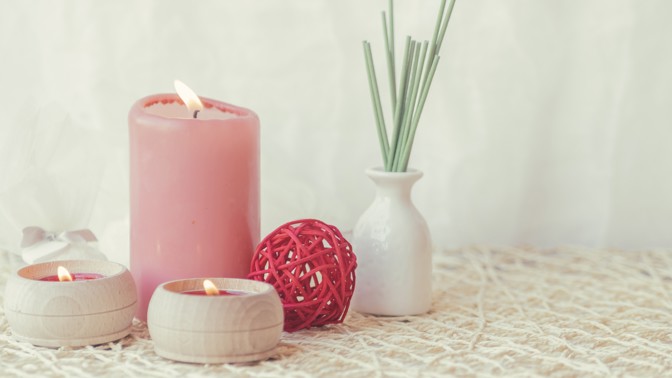 vůně, svíčky